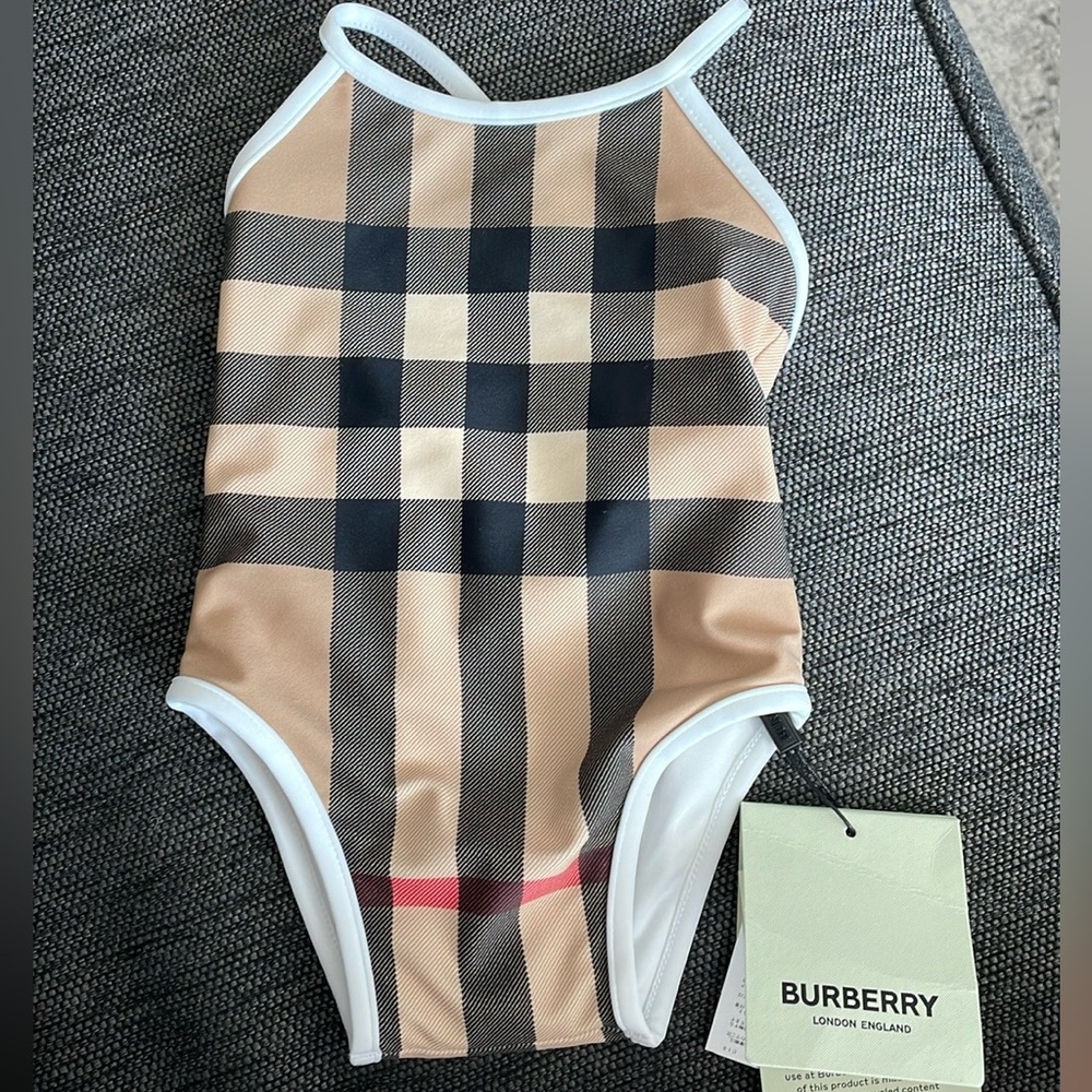 Burberry Baby Bathing Suit- authentic with tags